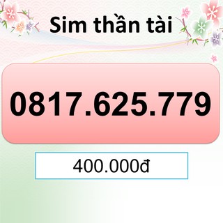 Sim số đẹp