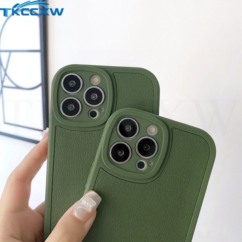 Ốp Điện Thoại Da Mềm Đơn Giản Thời Trang Bảo Vệ Ống Kính Máy Ảnh Cho Realme X Q5i Q5 Pro GT Neo Flash GT2 GT Neo3T 2 2T 3
