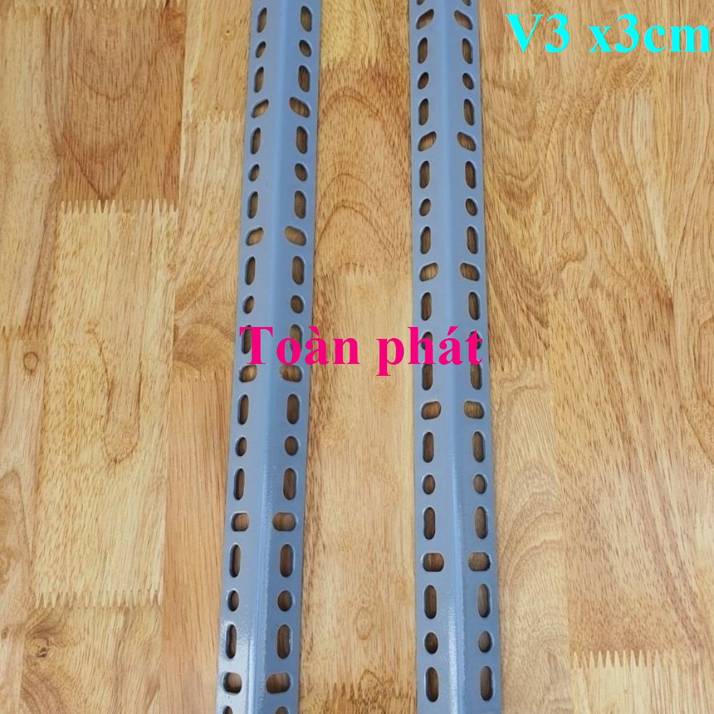 Cây sắt V lỗ ( V3 ) - dài 60cm