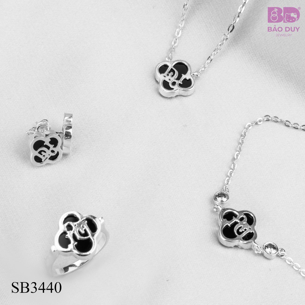 Bộ trang sức bạc BDSilver chữ Dior - SB3440