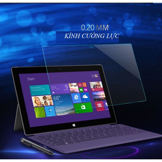 Kính cường lực Glass M cho Surface Pro 3, 4,5,6,7