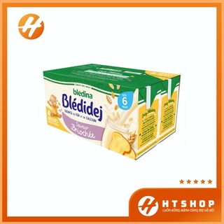 Sữa Nước Bledina Pháp Sánh Mịn Thơm Ngon Cho Bé Từ 6 Tháng Tuổi (Lốc 4 Hộp x 250ml) - Date 8/2022