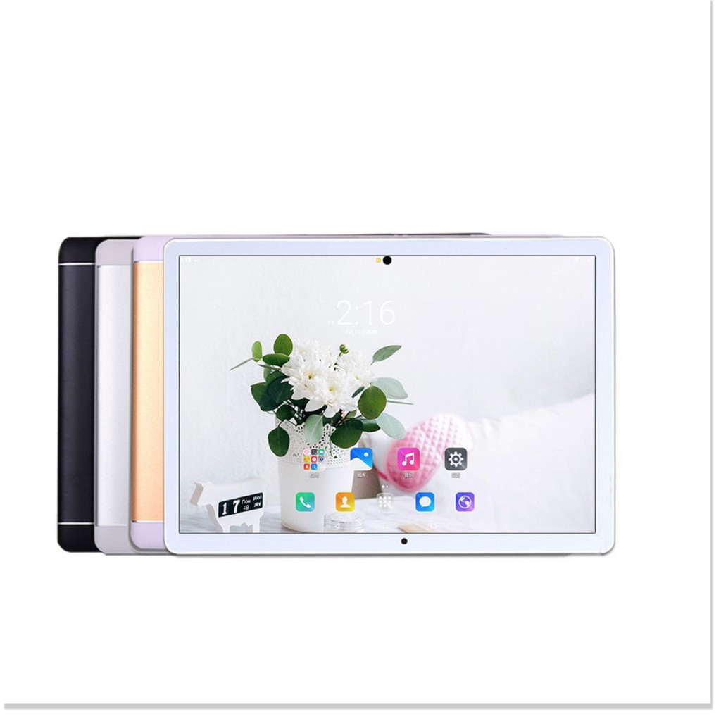 Máy tính bảng 10.1 inch Ram 4G, Rom 64Gb 2 sim + tặng kèm bao da kiêm bàn phím | BigBuy360 - bigbuy360.vn