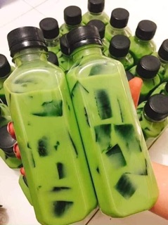 10 chai đựng sữa chua, trà thái 330ml