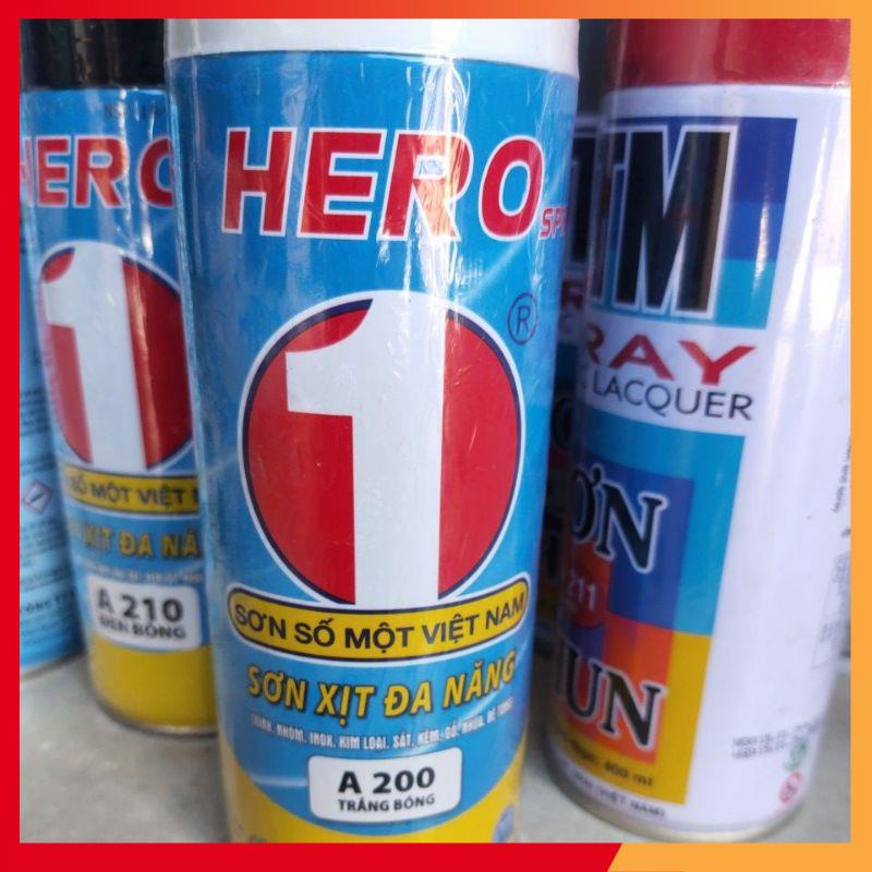Sơn Xịt Kẽm Cao Cấp HERO và ATM