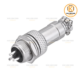 Jack GX12 Giắc Nối Máy CNC ( Các Kiểu chân GX12-2P,GX12-3P,GX12-4P,GX12-5P)