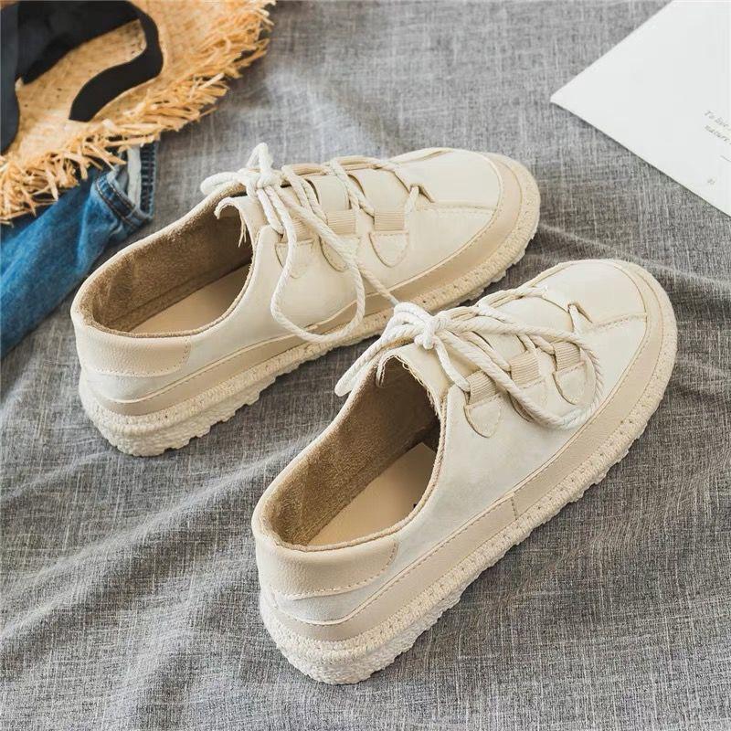Giày thể thao canvas đế dày phong cách Hàn Quốc thời trang cho nữ