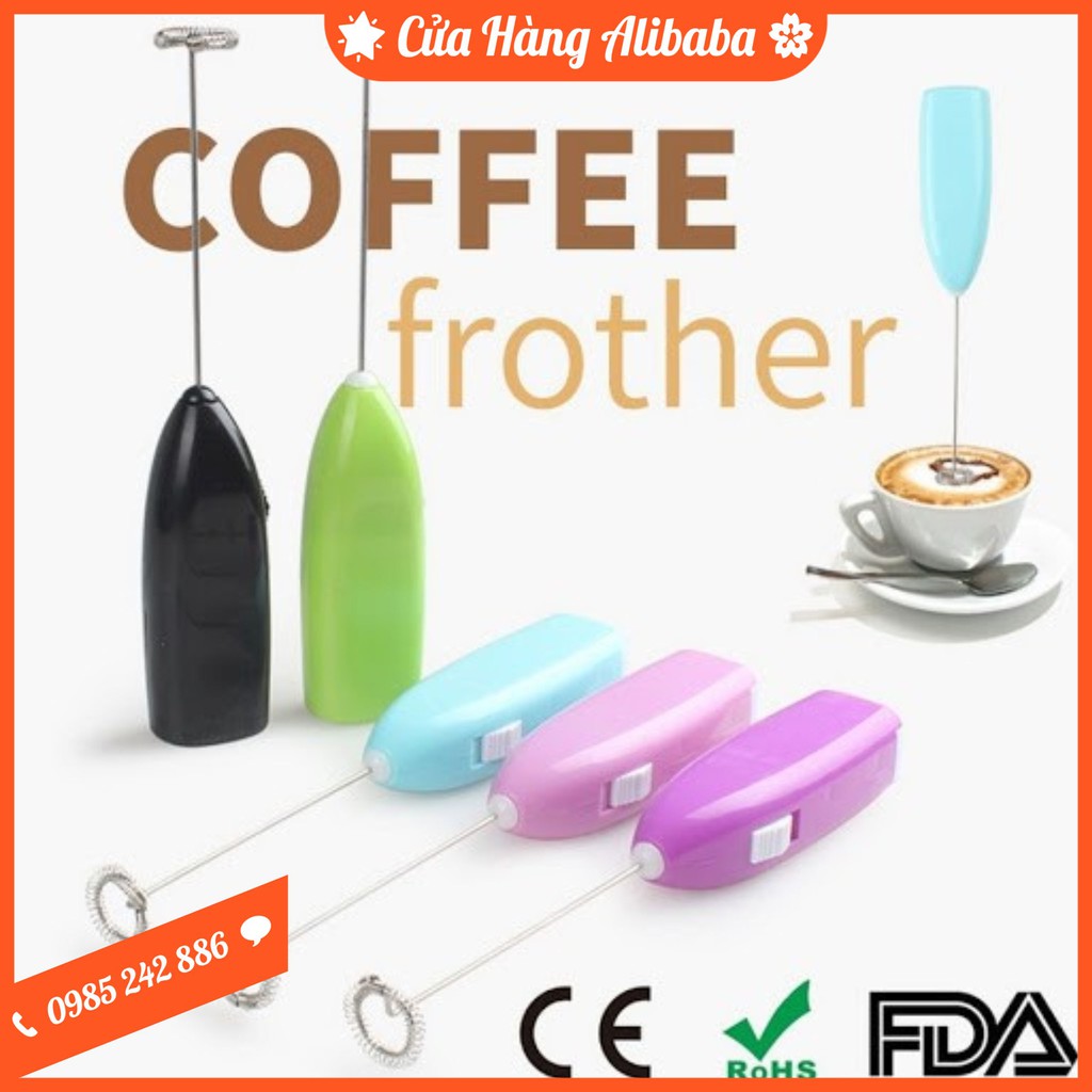 MÁY ĐÁNH TRỨNG ĐÁNH TẠO BỌT CAFE CẦM TAY MINI