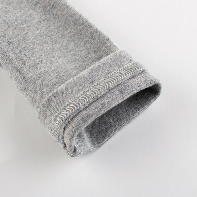 Áo giữ nhiệt bé trai Kotokids áo dài tay cổ lọ cho bé thêu hình vương miện chất cotton