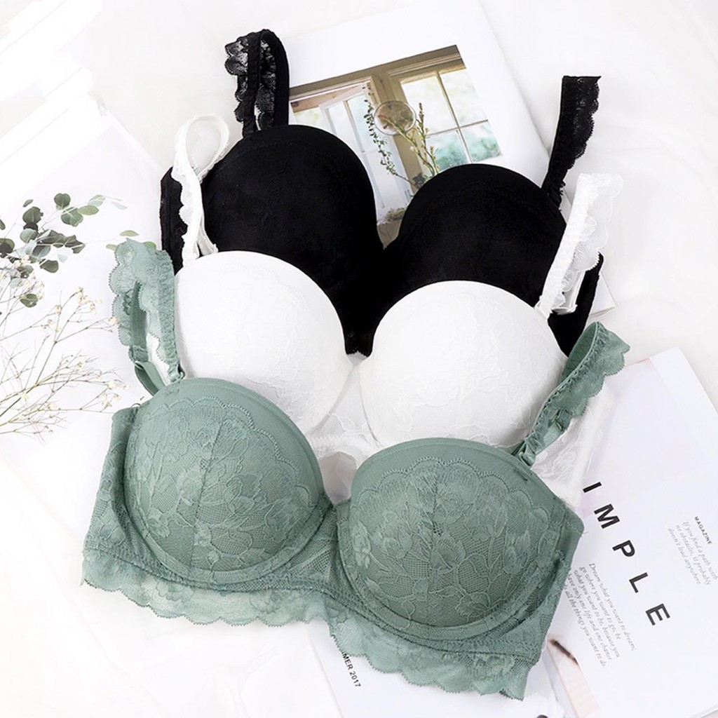 Set Đồ Lót Cup Ngang LOLI Ren Bèo, Áo Bra Mút Vừa Có Gọng Mút 2cm Kiểu Dáng Gợi Cảm Kèm Quần Ren Mềm | BigBuy360 - bigbuy360.vn