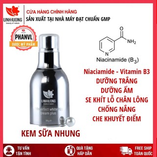 Kem sữa Nhung- Kem dưỡng trắng ban ngày chống nắng, che khuyết điểm