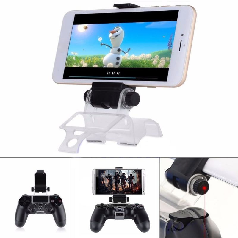 blg Mobile Smart Phone Clip Clamp Mount Holder For PlayStation PS4 Game Controller