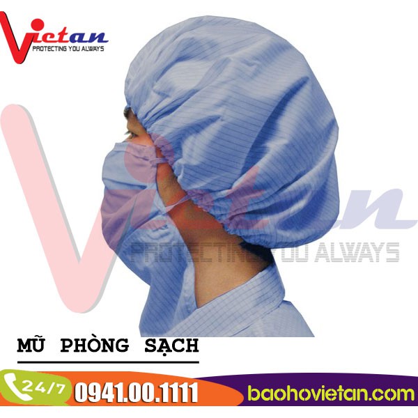 Nón Bánh Tiêu Phòng Sạch - Công ty TNHH SX - TM May Việt An