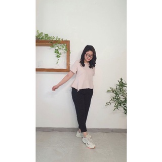 Bigsize công sở - Áo Công Sở Vạt Rũ ( 2 Màu )
