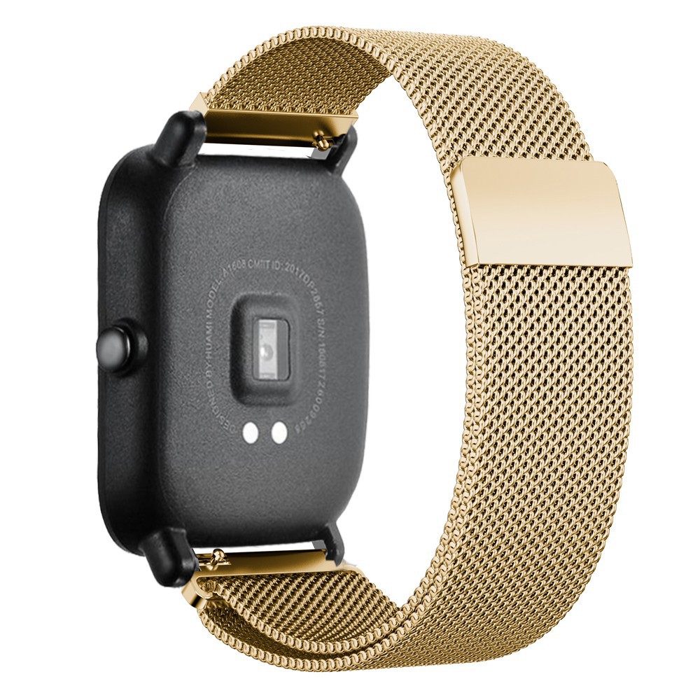 Dây đeo inox Milanese cho đồng hồ thông minh Huami Amazfit Bip Youth Lite