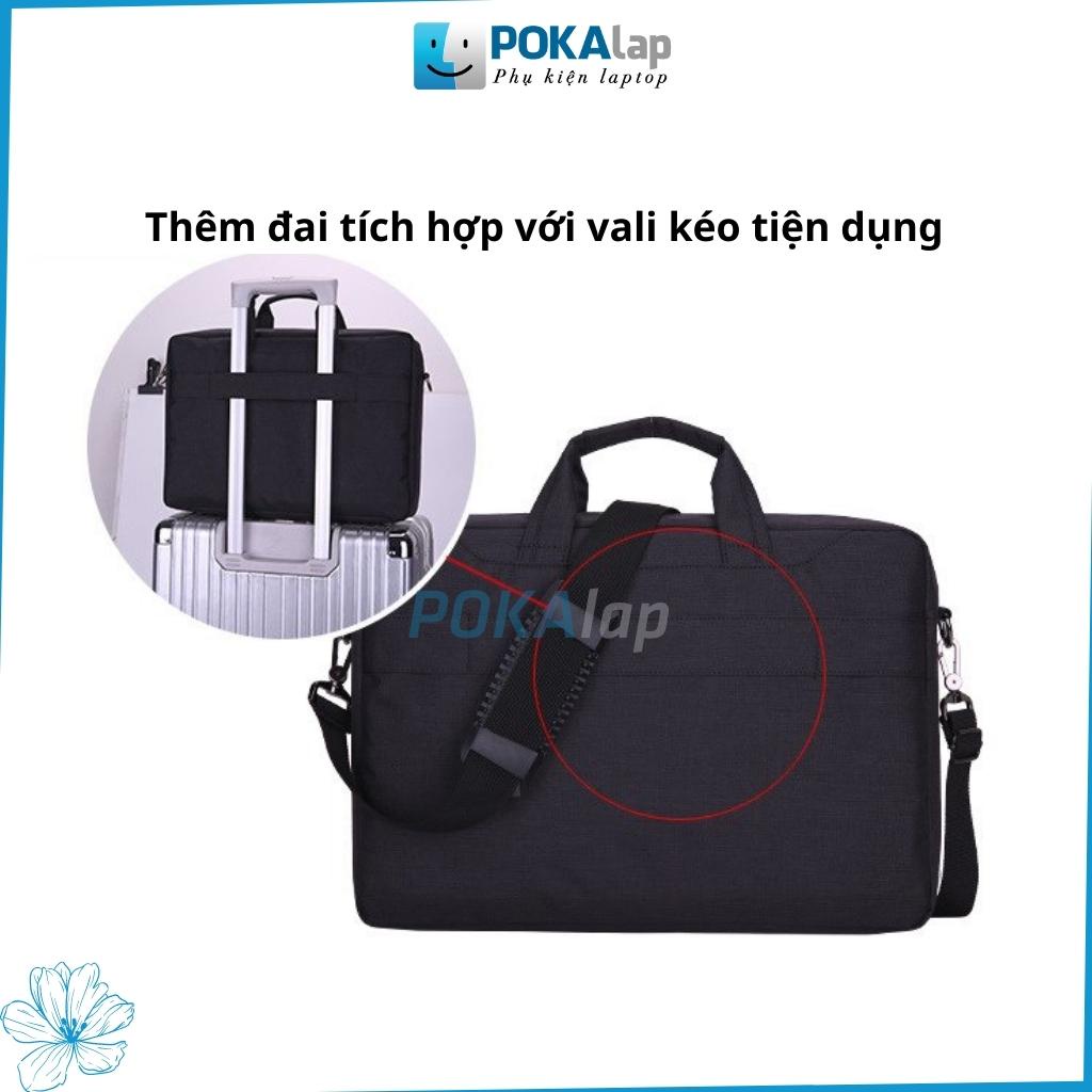 Túi chống sốc laptop, macbook FoPaTi POKA5 có chất liệu oxford cao cấp, chống thấm nước - POKALAP