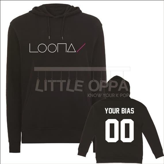 Mới! Áo Khoác HOODIE Lông Cừu Cao Cấp In Tên Nhóm Nhạc Kpop Louna
