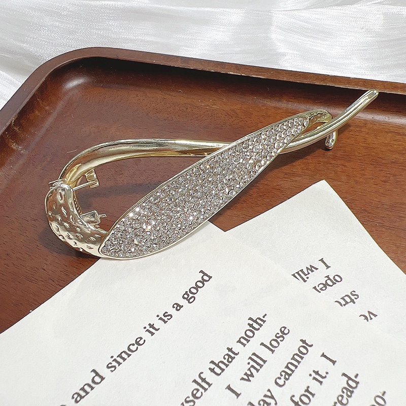 Kẹp Tóc Xoắn Lưng Cao Cấp Phong Cách Hàn Quốc Cho Nữ