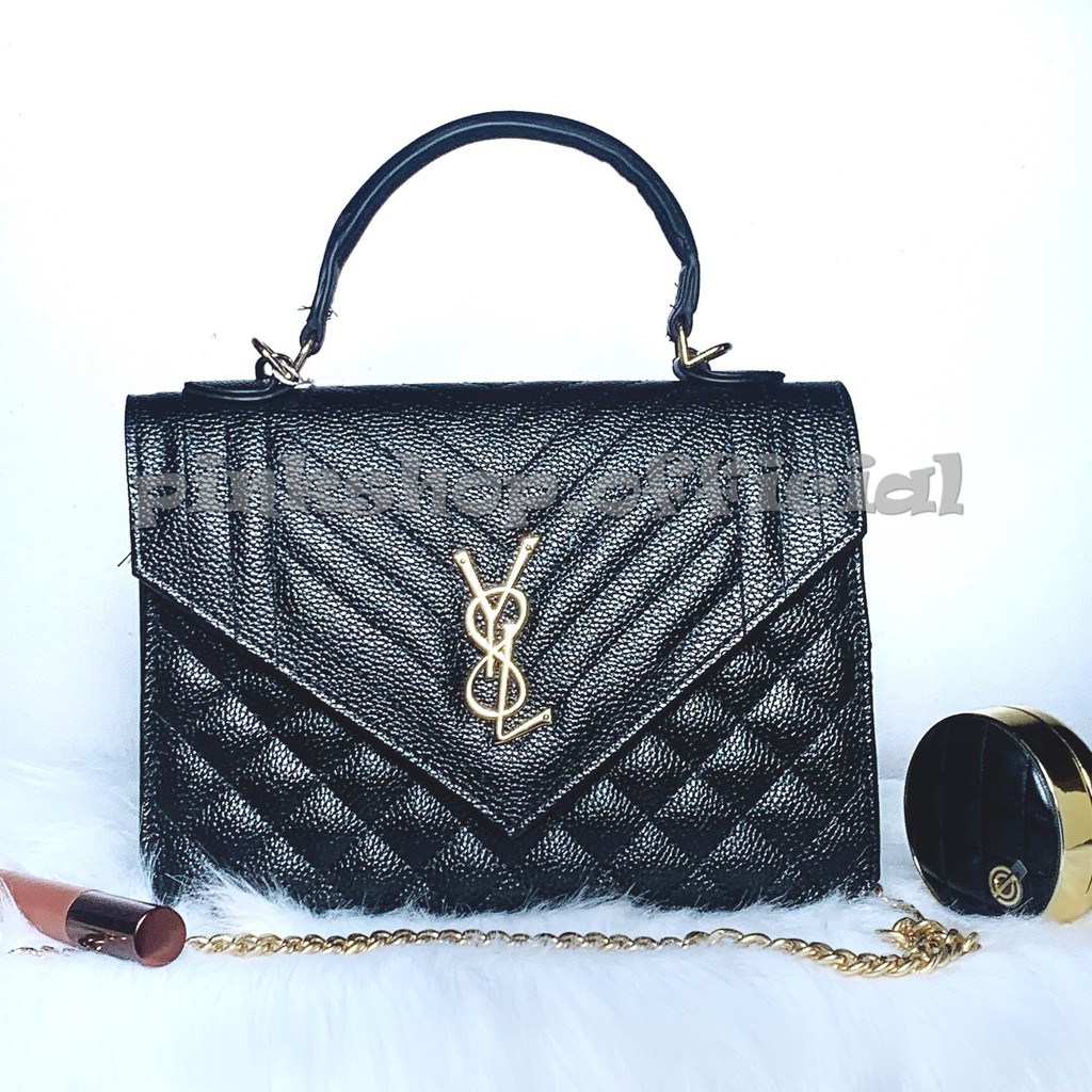 Túi xách nữ cao cấp lịch sự , Túi đeo chéo nữ dây xích bản to phối đồ cực đẹp Pink Shop TSPS29 | BigBuy360 - bigbuy360.vn