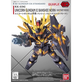Mô hình lắp ráp SD gundam ex-standard 015 unicorn gundam 02 banshee norn (destroy mode)