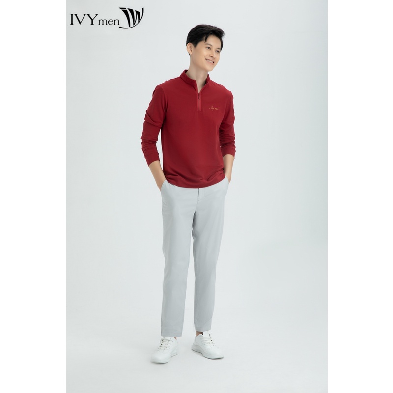 Áo thun nam cổ lọ IVY moda MS 58E2799