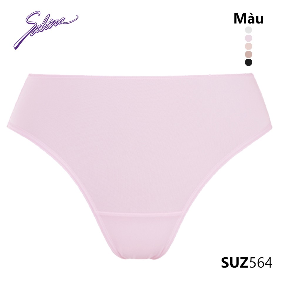 Quần Lót Lưng Cao Vừa Cạp Vừa Màu Trơn Panty Zone By Sabina SUZ564