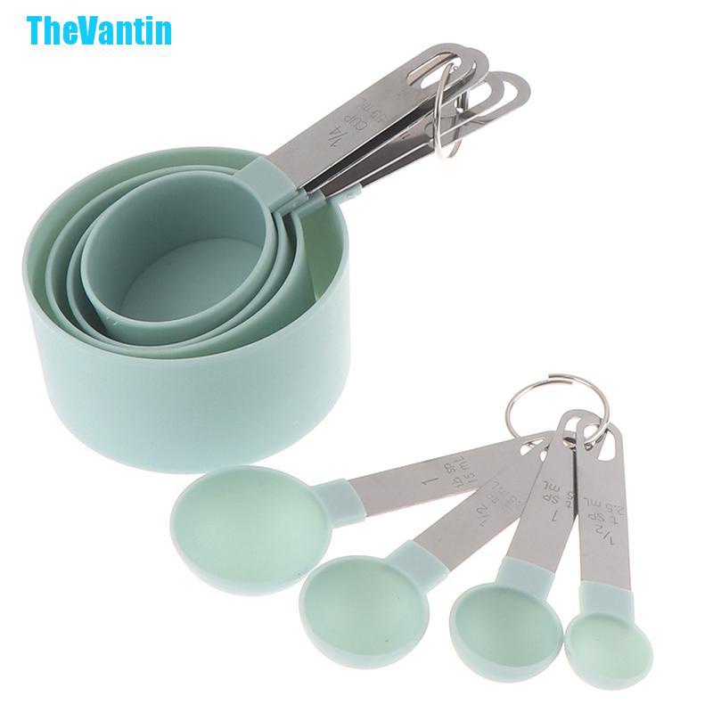 Bộ 8 Muỗng Đo Lường Tiện Lợi Chất Lượng