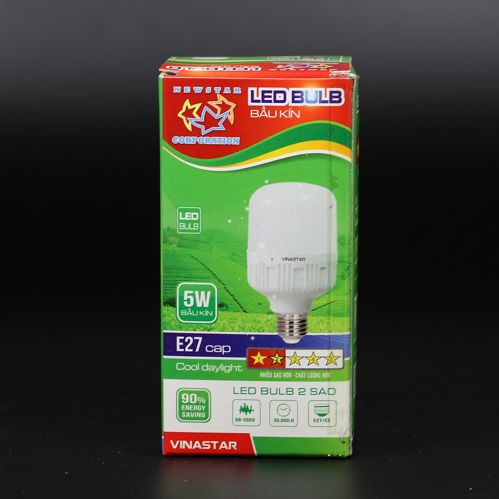 Bóng đèn LED Bulb bầu kín tiết kiệm điện Vinastar