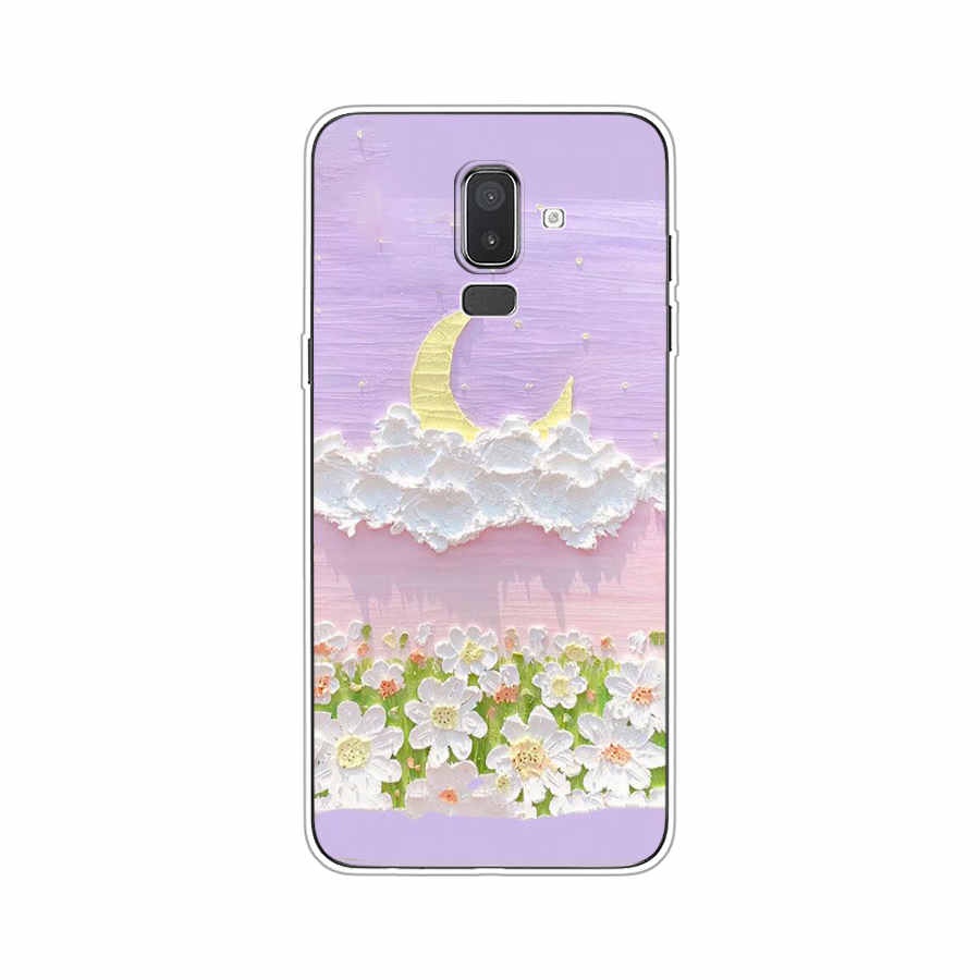 Ốp Điện Thoại TPU Dẻo In Họa Tiết Độc Đáo Thời Trang Cho Samsung Galaxy j7 pro j5 2017 J8 2018 A01