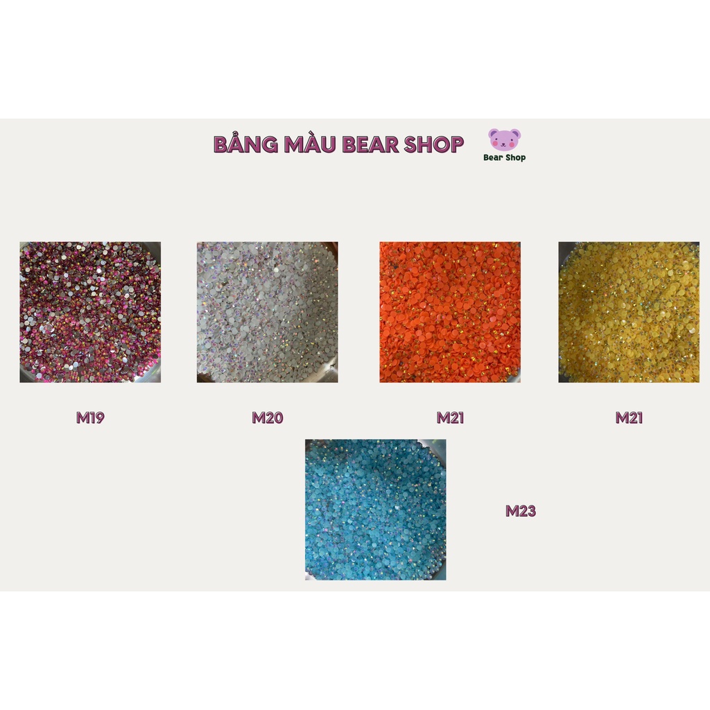 -  Gấu Bearbrick Xanh Đính Đá Handmade Lấp Lánh Decor Trang Trí