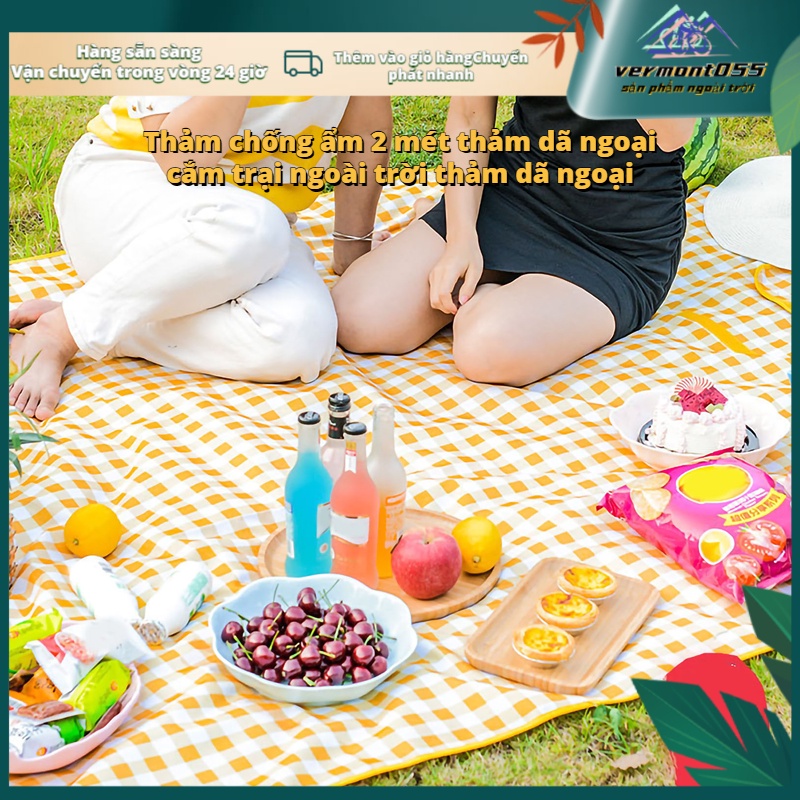 Có thể bán buôn Thảm dã ngoại Máy không thấm nước Có thể giặt Di động ngoài trời tiện dụng cho Cắm trại Hàng giao ngayVermont055