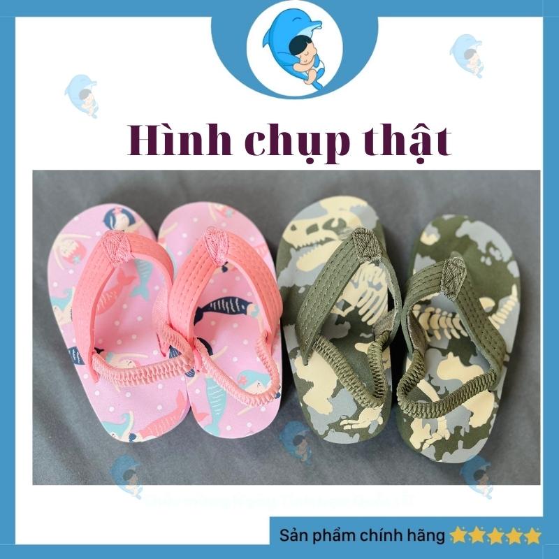 Dép cho bé có quai hậu, xỏ ngón cute, sandal đi biển đi học dễ thương phù hợp cho bé 1-3 tuổi
