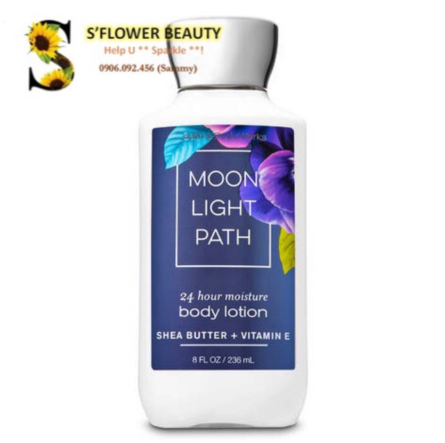 Moonlight Path | Bộ Sản Phẩm Tắm Dưỡng Xịt Thơm Toàn Thân Lưu Hương Mịn Da Bath & Body Works