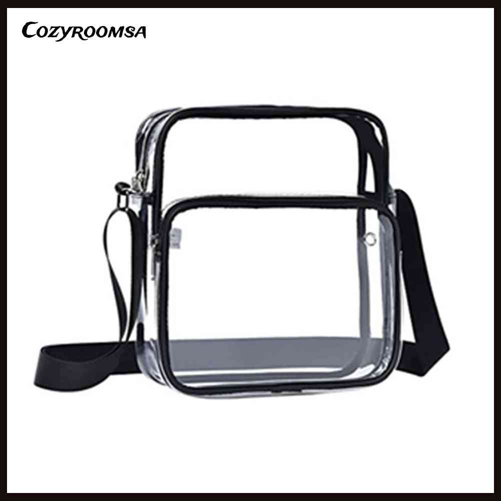 Túi Đeo Chéo Đựng Điện Thoại Chất Liệu PVC Trong Suốt Chống Thấm Nước