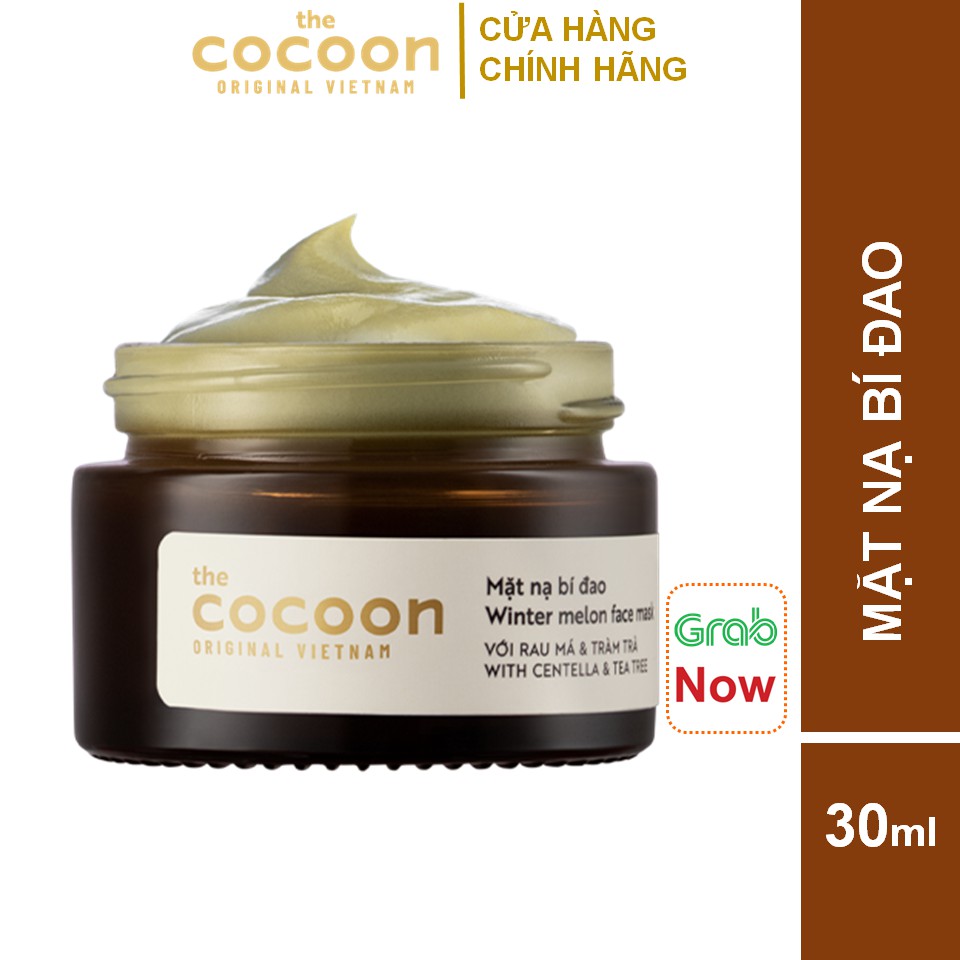 Mặt Nạ Bí Đao Cocoon Thuần Chay 30ml (Winter melon face mask)
