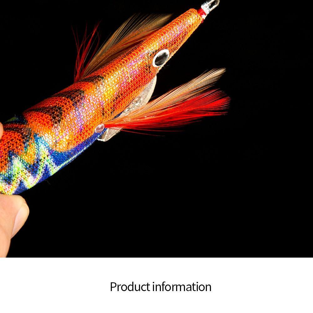 MUVAKO Mồi Câu Cá Hình Tôm Dạ Quang 130mm 20g