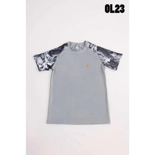 Áo thun tay phối body vải co giãn mặc mát nhiều màu dễ phối đồ