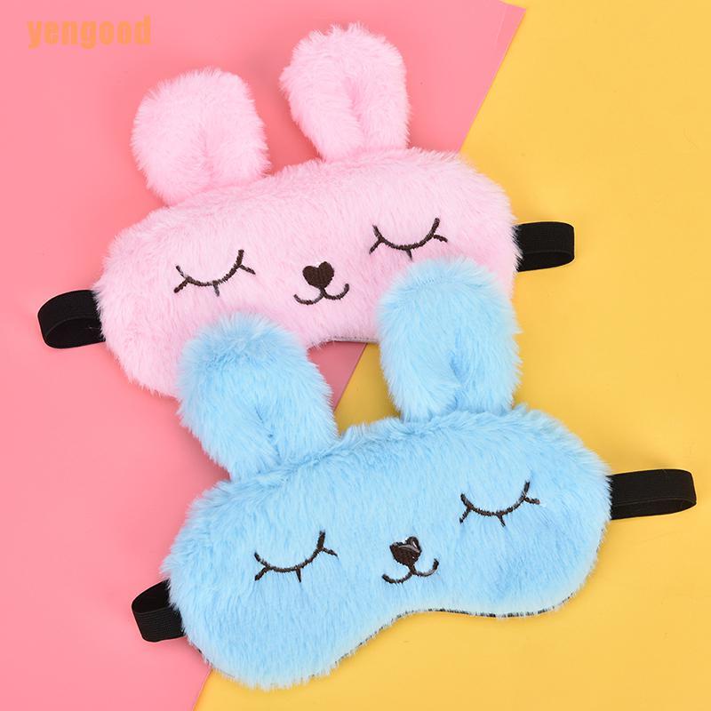 Mặt Nạ Ngủ Hình Thỏ Dễ Thương Xinh Xắn