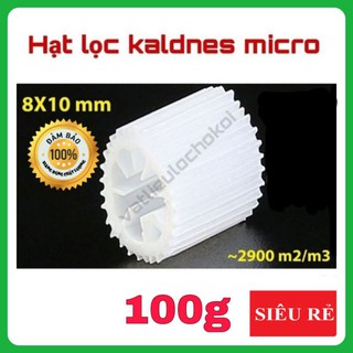 Hạt lọc kaldnes micro, hạt kanet đệm vi sinh 100g - vật liệu lọc