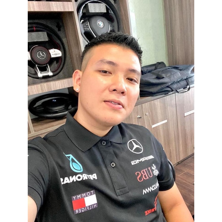 Áo Polo Racing AMG-Mercedes Fomula One Team