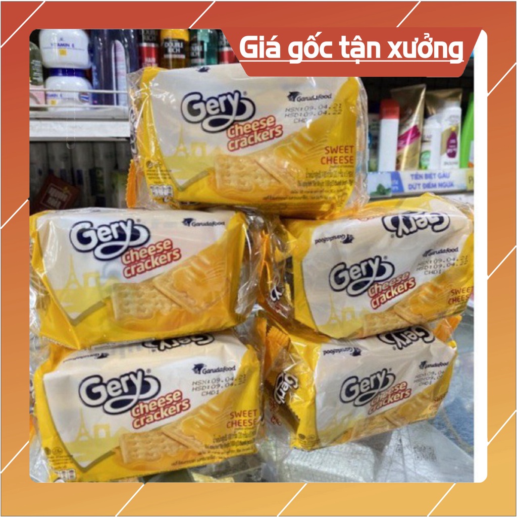 Bánh Quy Phô Mai Gery Cheese Cracker Gói 100g