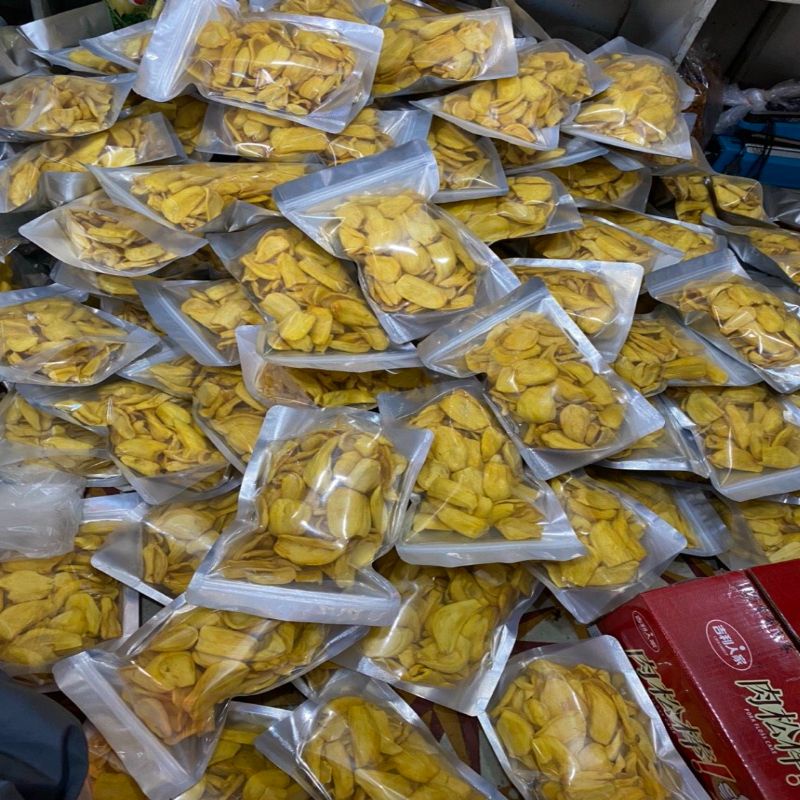 Mít sấy giòn Đà Lạt nguyên cánh 500g- Loại 1 Hàng Xuất Khẩu Đặc sản Đà Lạt