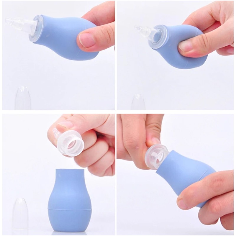 ỐNG BÓP HÚT MŨI AN TOÀN CHO BÉ Silicone