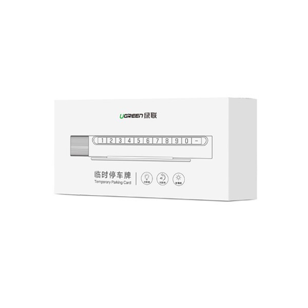 Bảng ghi số điện thoại, biển số xe gắn trên ô tô Ugreen 50722 chính hãng - Hàng Chính Hãng