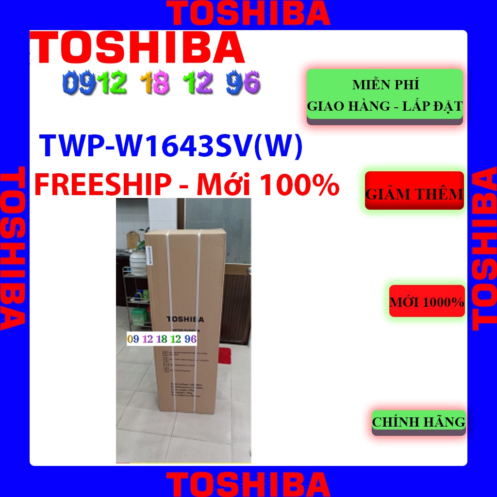 [Mã ELHAMS5 giảm 6% đơn 300K] Máy lọc nước RO Toshiba TWP-W1643SV(W) 4 lõi, Bảo hành chính hãng 12 tháng.