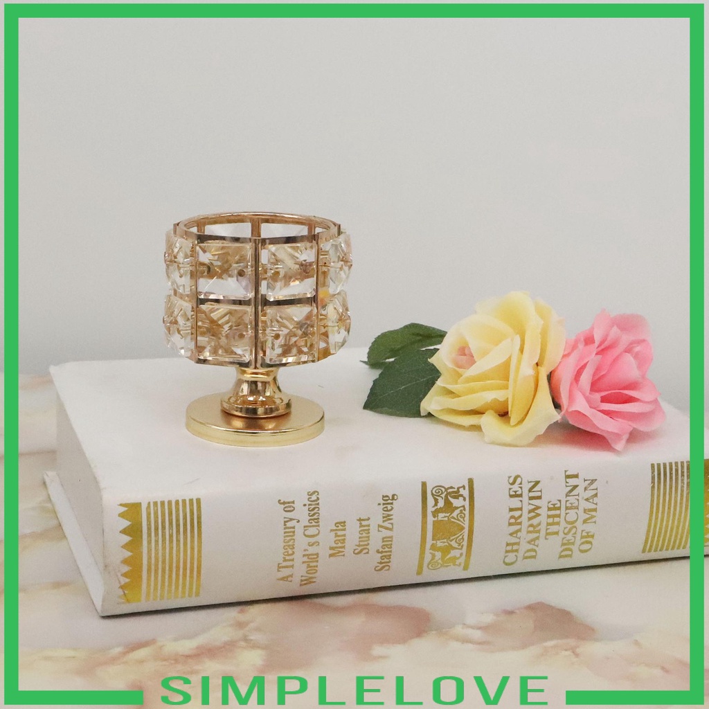 [Crystal Votive TeaLight Candle Holder Candlestick Wedding Home Table Decor