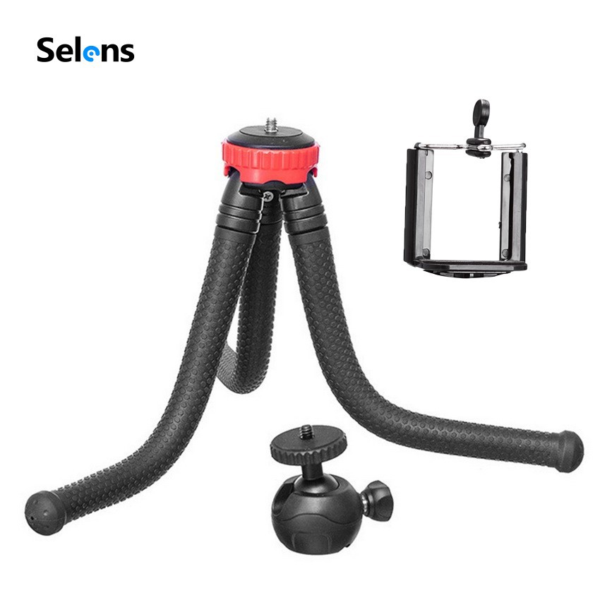 Selens Giá Đỡ Ba Chân Để Bàn Linh Hoạt Cho Máy Ảnh GoPro