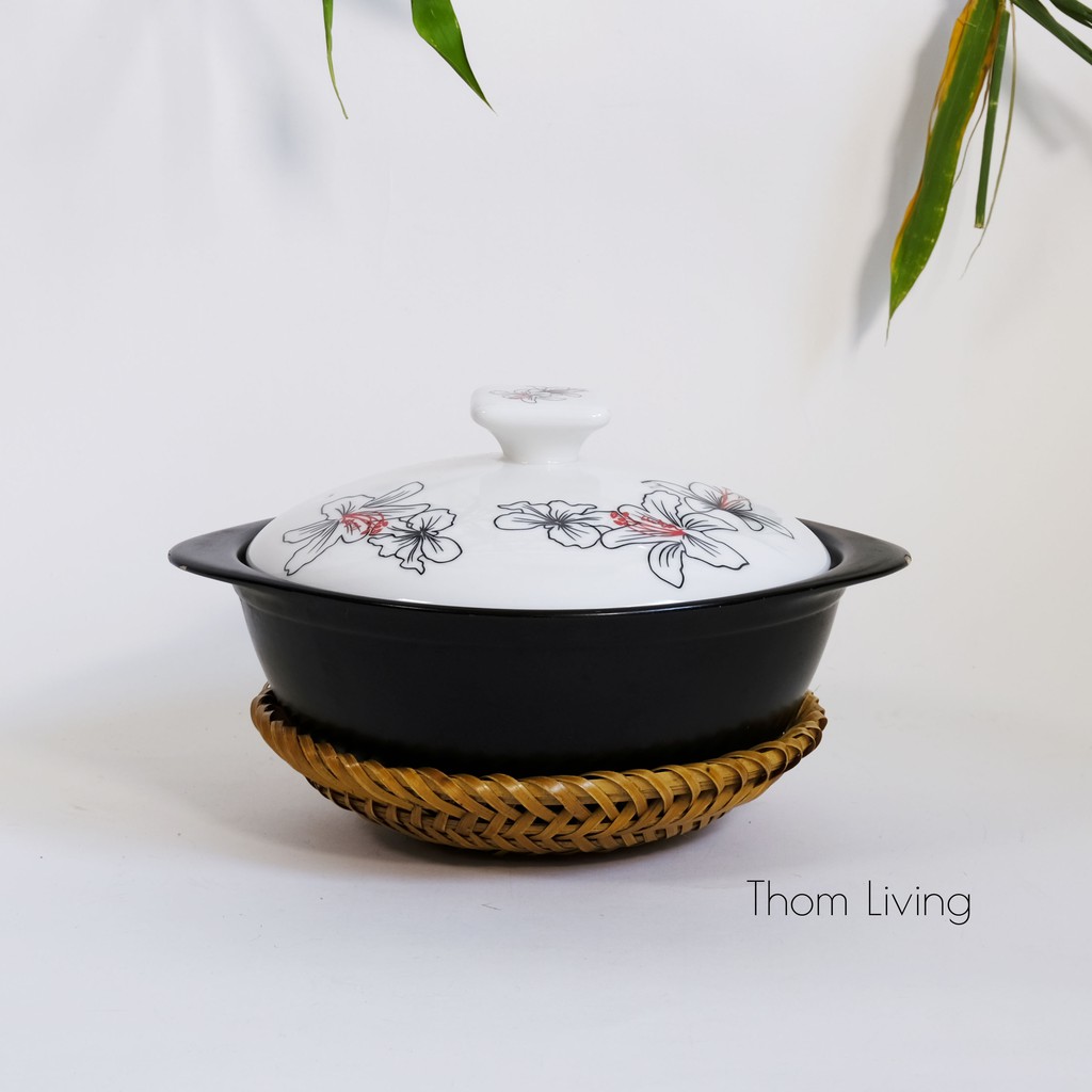 Rế tre cật lót nồi - Rế quế kiểu đan Nhật