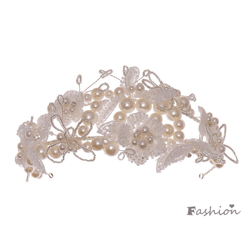 Vương Miện Đội Đầu Đính Đá Sang Trọng Cho Cô Dâu