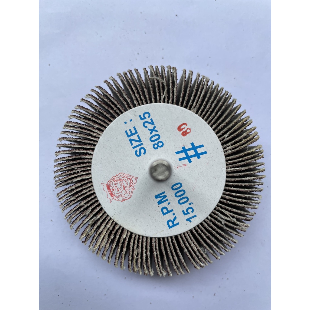 Nhám carem - Nhám xếp trụ - Nhám chuôi 40x25x6mm #60,#80